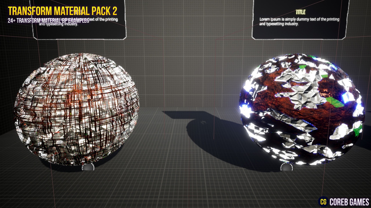 出品Interactive and Customizable Transform Material Pack 2のメディア1