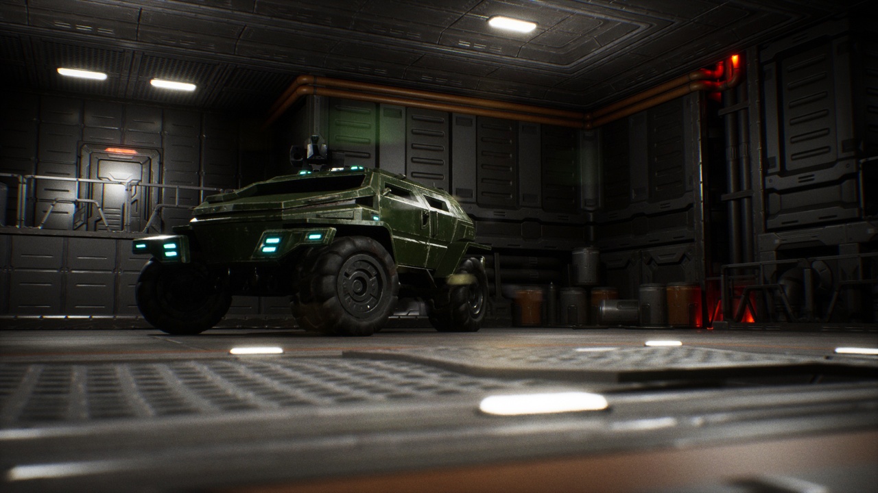 Media 1 for listing Sci-fi Spaceship and Space Colony Interior Modular Pack