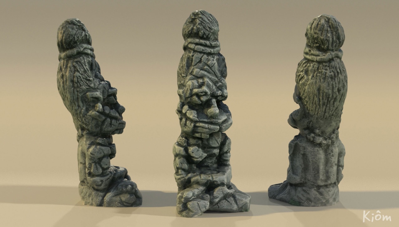 Media 1 for listing Statue Ancient Idol Sadhu