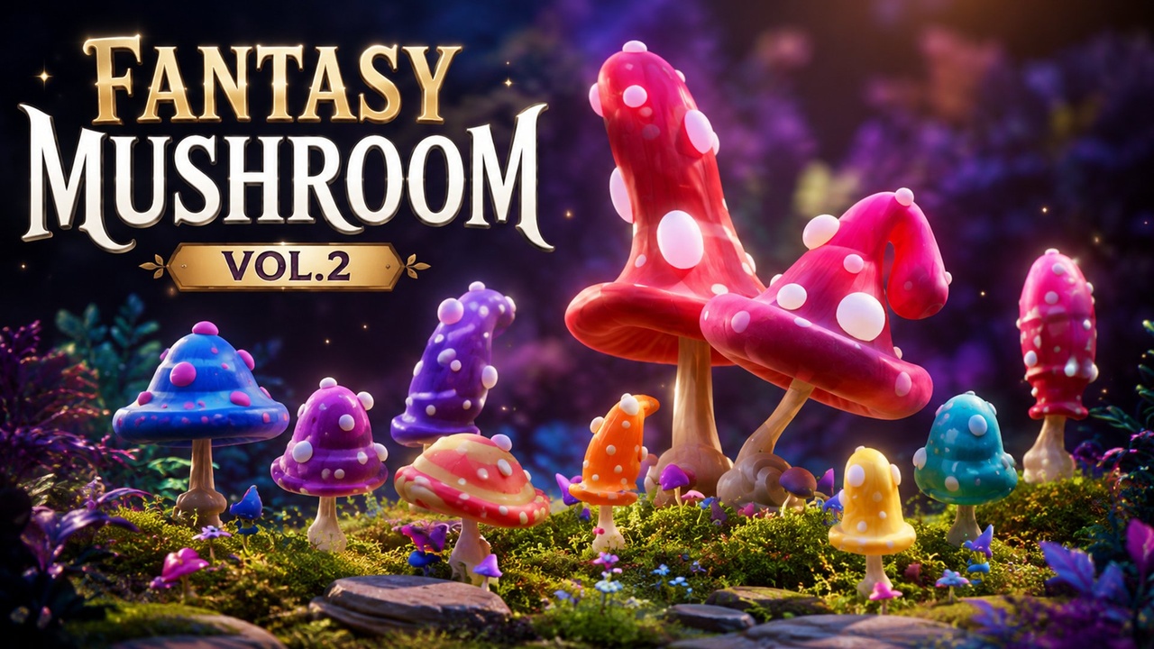 Media 1 for listing Fantasy Mushroom Vol.2