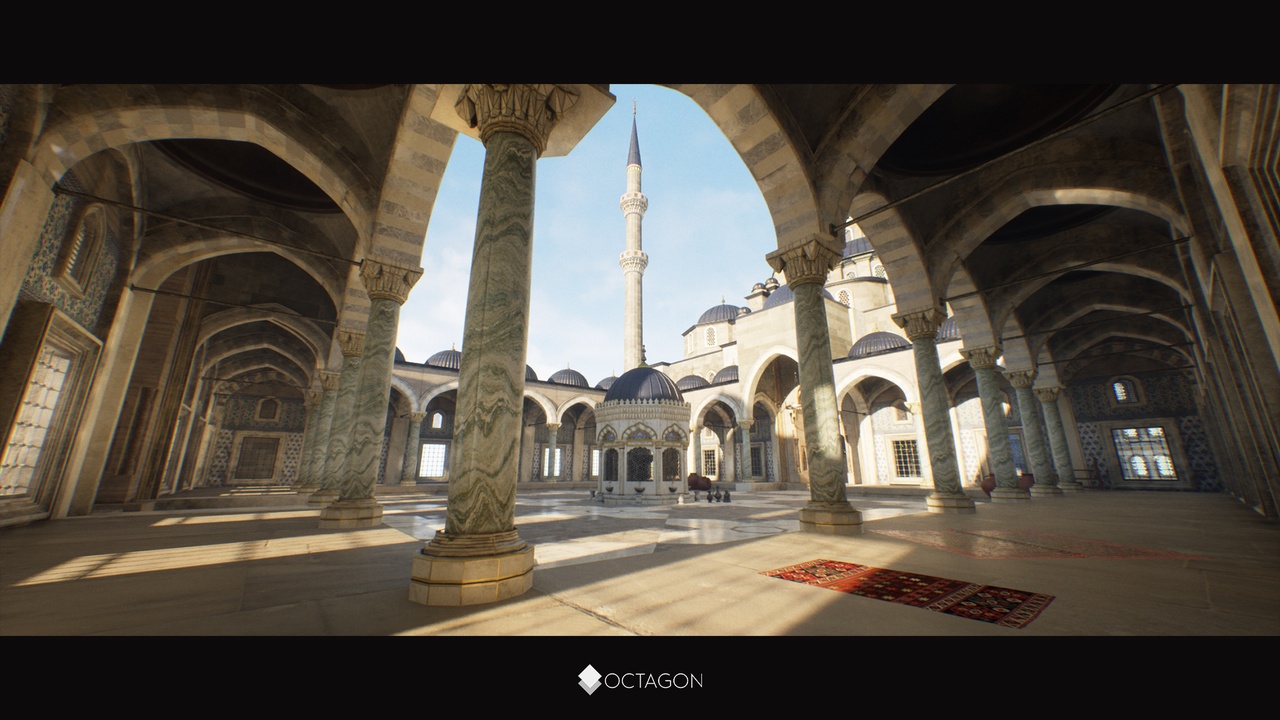 Media 1 for listing Game Ready Modular Monumental Mosque