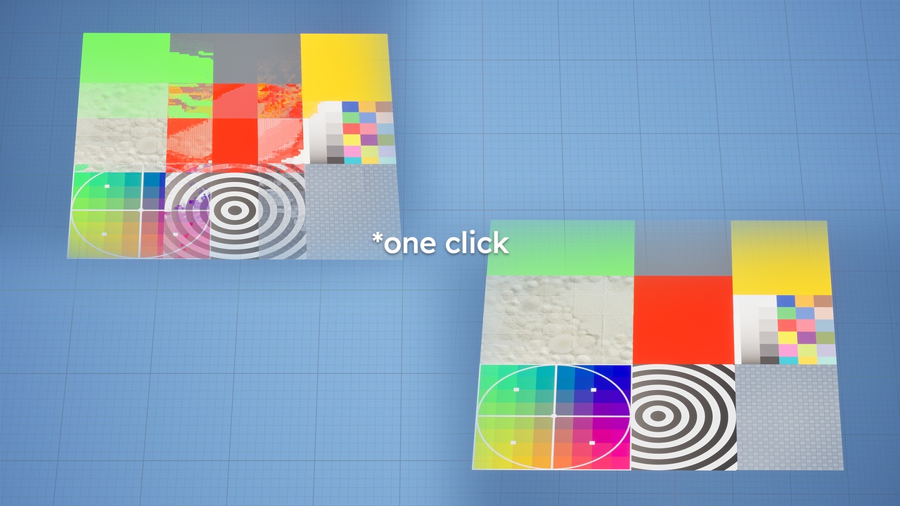 Media 1 for listing Auto Z-Fixer: Z-Fighting Solution & Randomize actors Tool