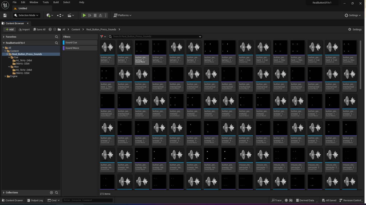 Media 1 for listing Real Button Press Sounds