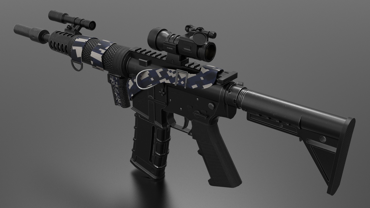 Média 1 pour l'article m16 Weapon Series (Fps - Tps)