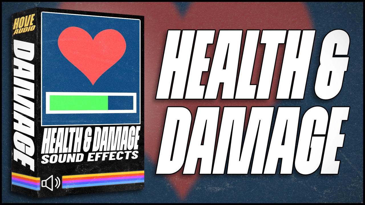 Media 1 for listing Health & Damage System Sound Effects Pack