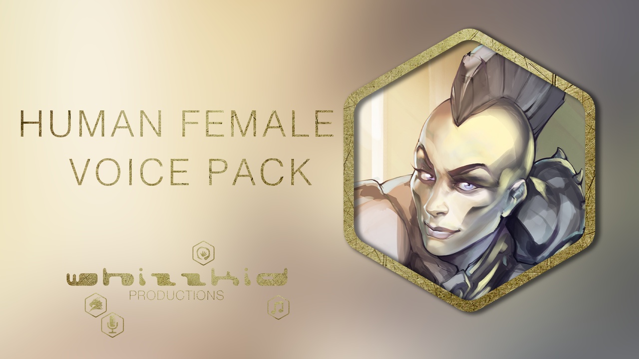 Media 1 for listing Human Female Voice Pack