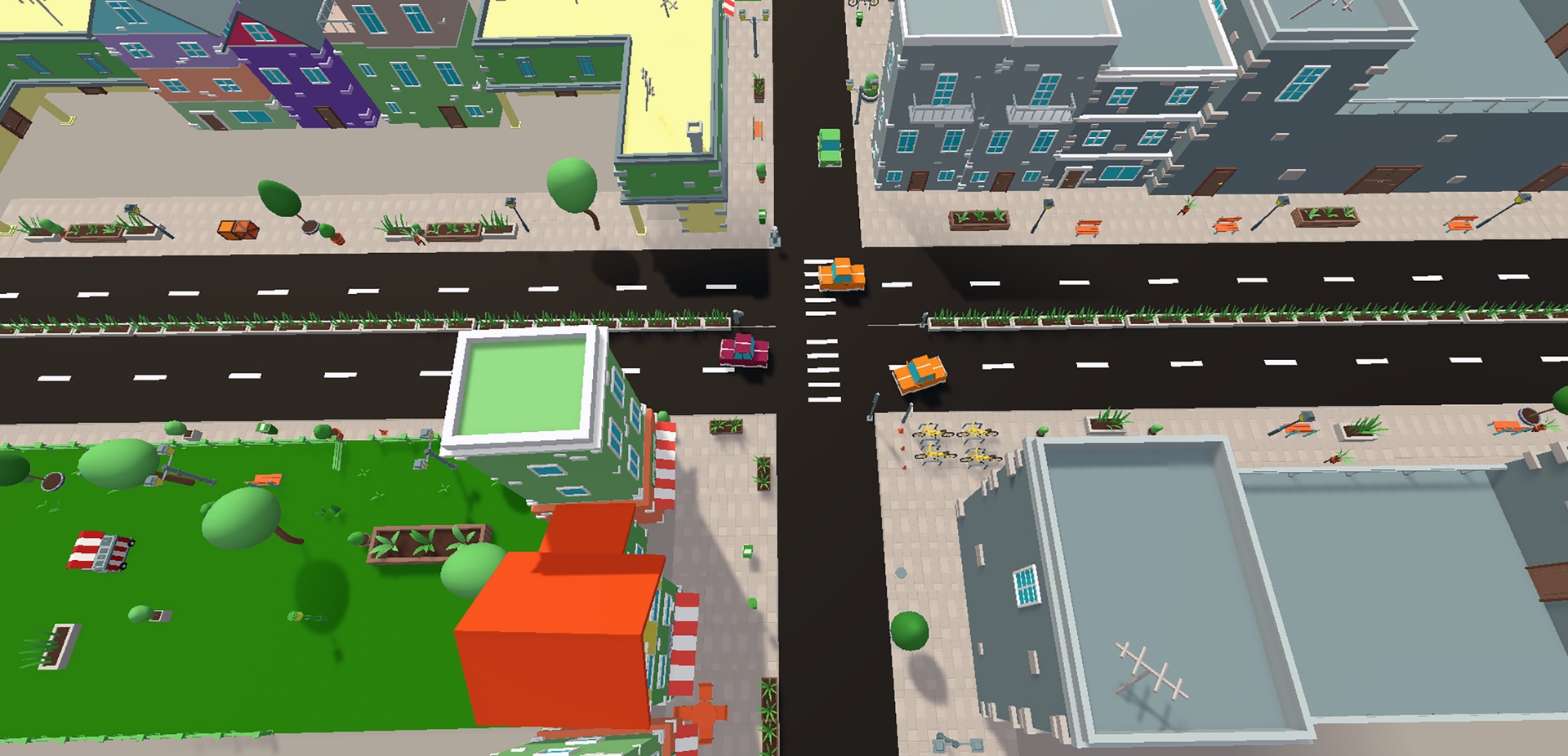 Media 1 for listing Low Poly City Pack for Mobile Games