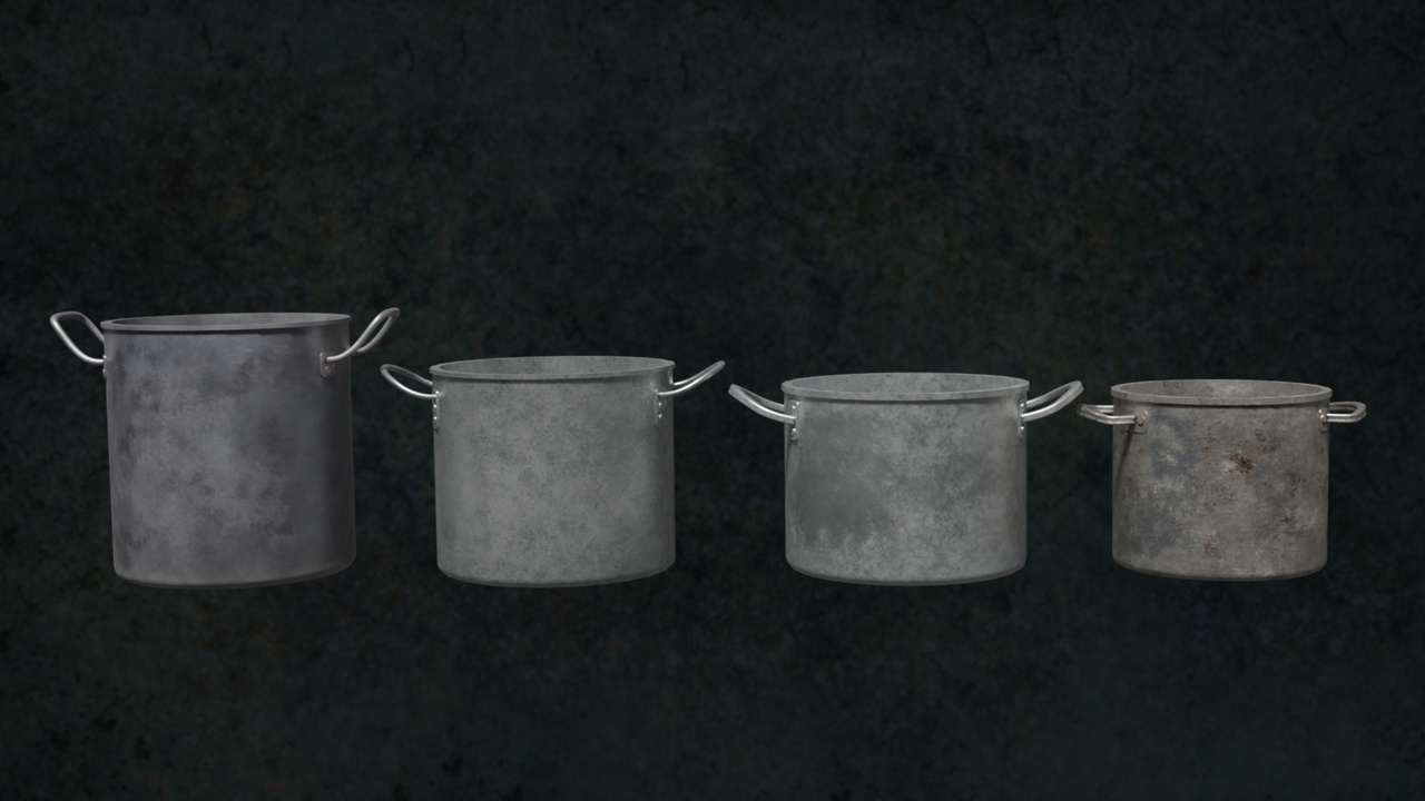 Media 1 for listing Kitchen Pots Series StoveCulinaryTools G1 - N1-4
