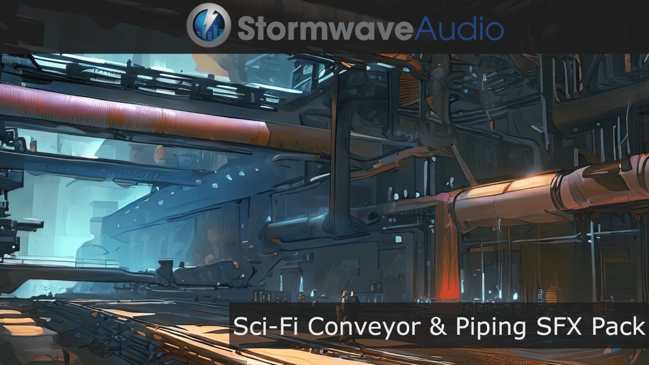 Media 1 for listing Sci-Fi Conveyor And Piping Sound Effects