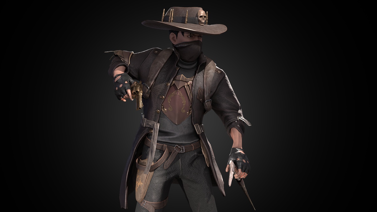 Media 1 for listing Gunslinger Cowboy