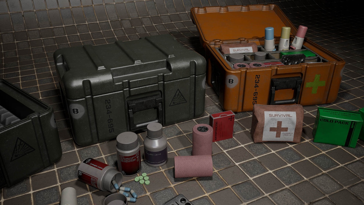 Media 1 for listing Customisable  Military Medic Container Vol.1