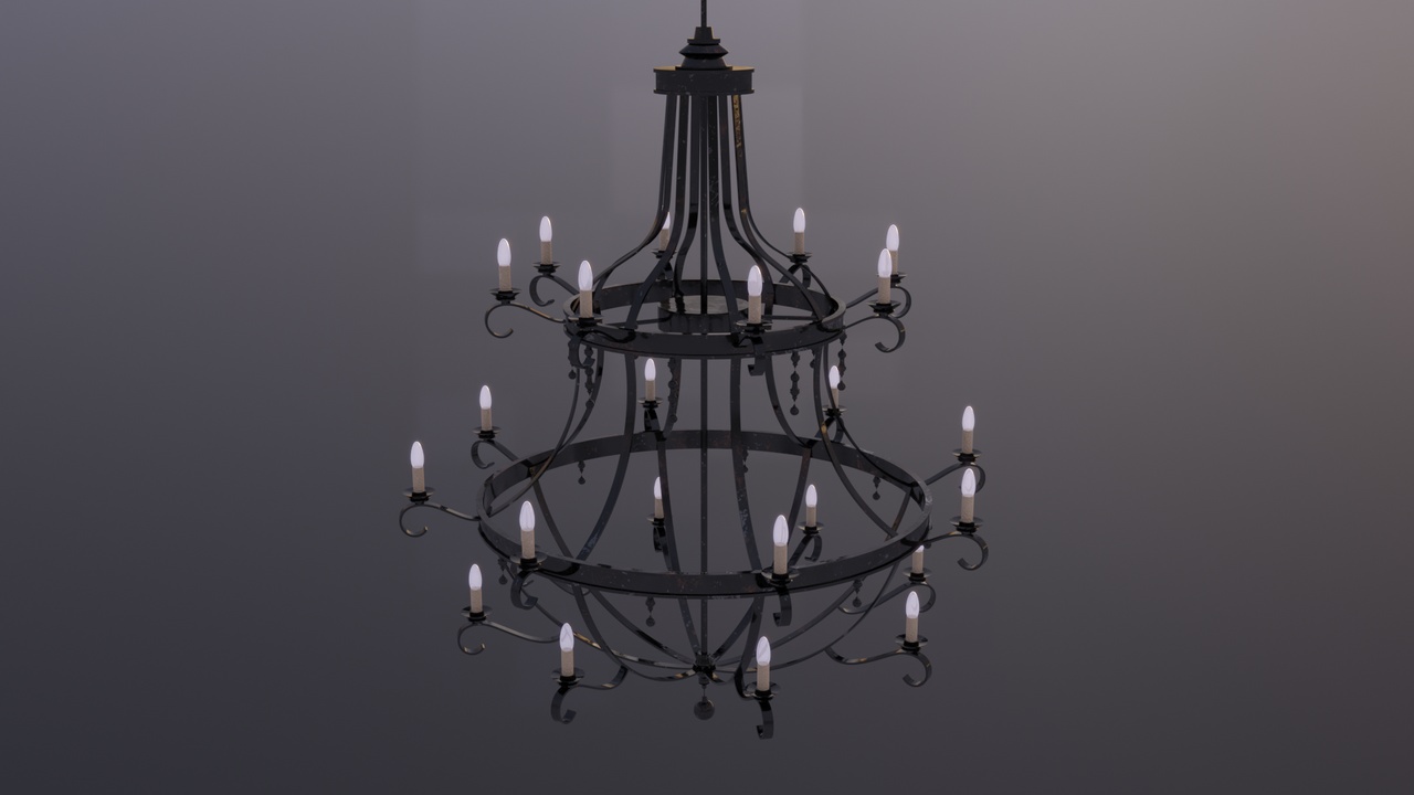 Media 1 for listing Vintage Chandelier