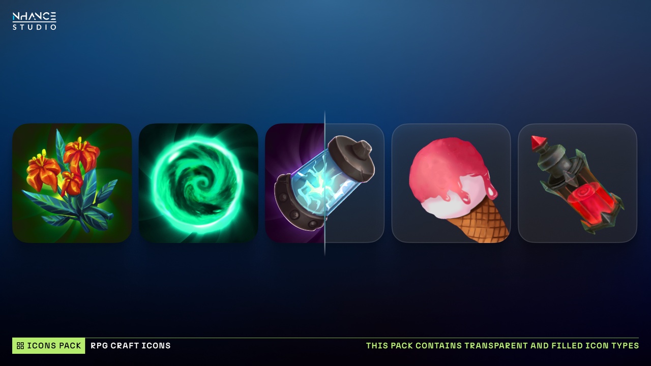 Media 1 for listing RPG Craft Icons Pack
