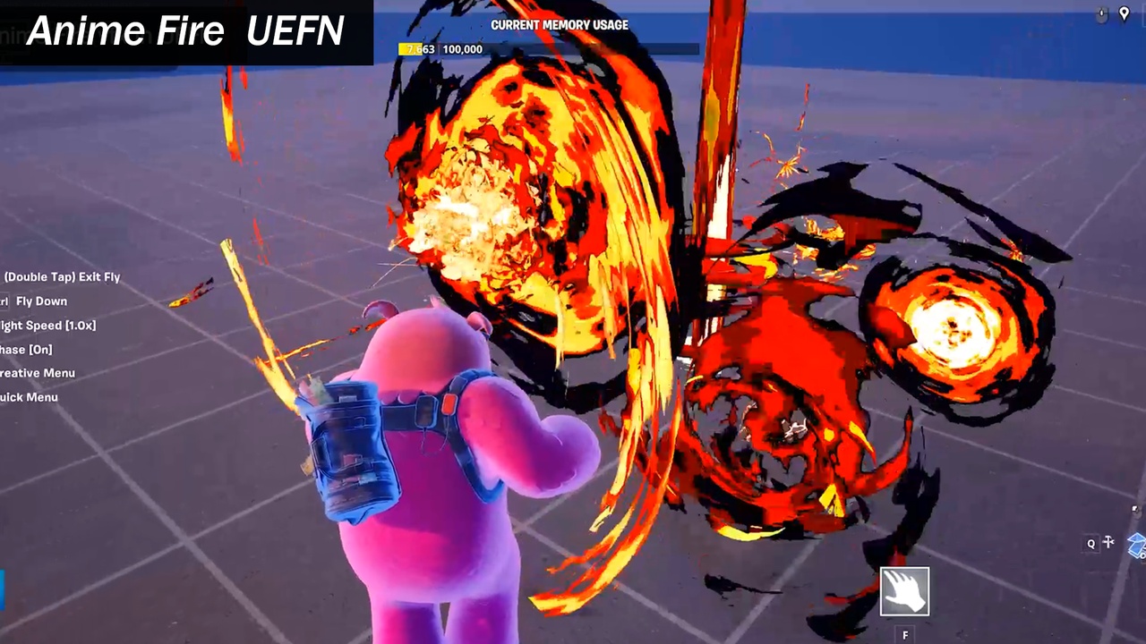 Media 1 for listing Anime Fire VFX  Stylized