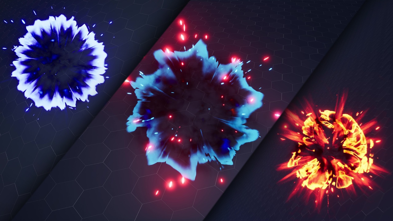 商品 Energy Wave Explosion VFX 的媒体 1