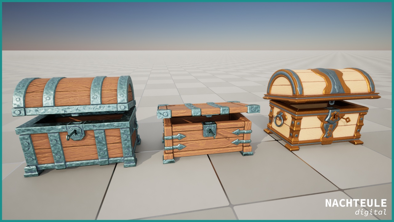 Media 1 for listing Stylized Fantasy Chest Collection