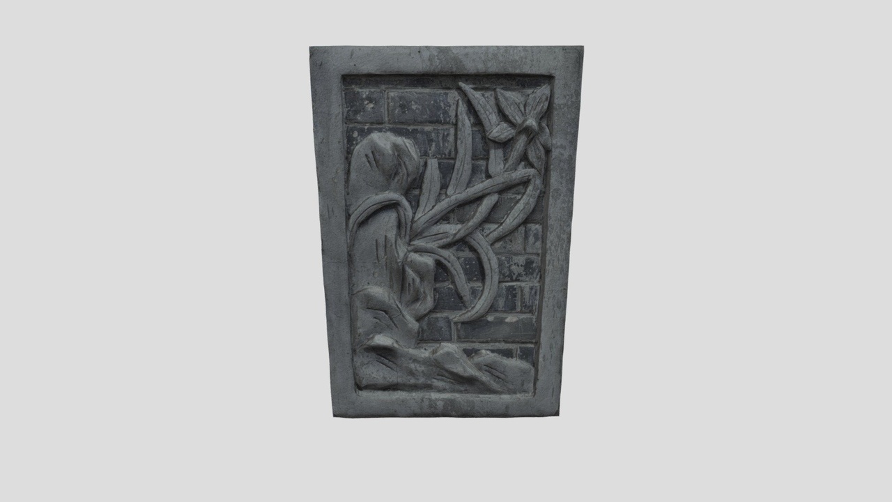 Media 1 for listing Oriental Stone Relief