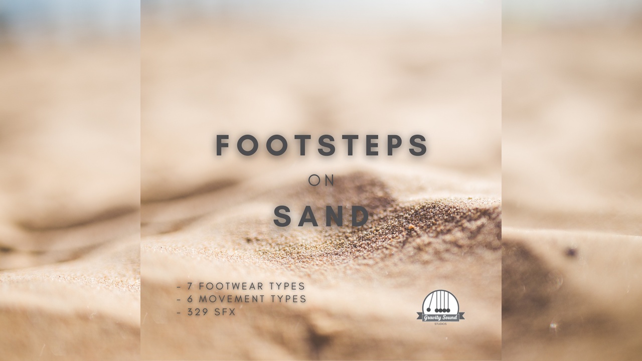 Media 1 for listing Footsteps on Sand