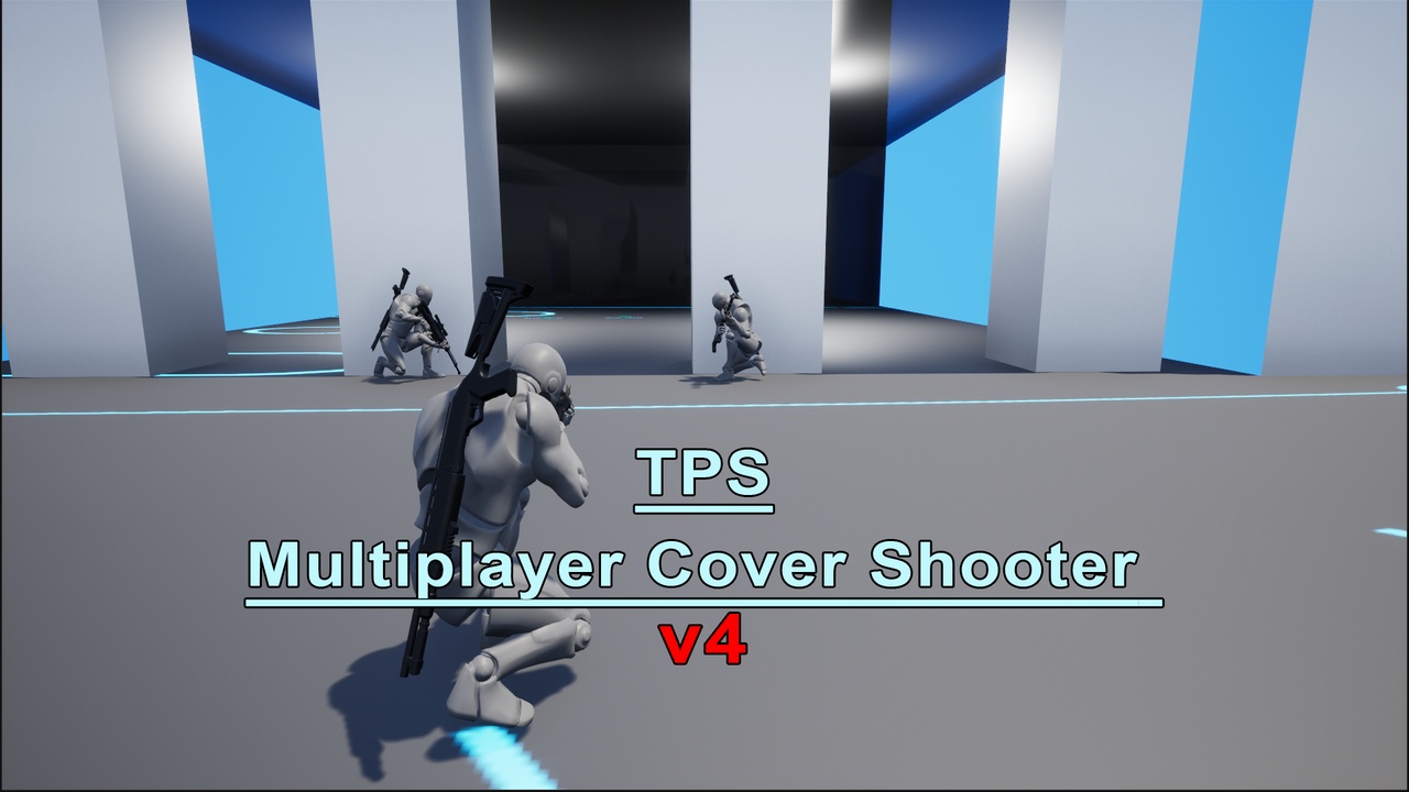 Media 1 for listing TPS Multiplayer shooter with cover system v4