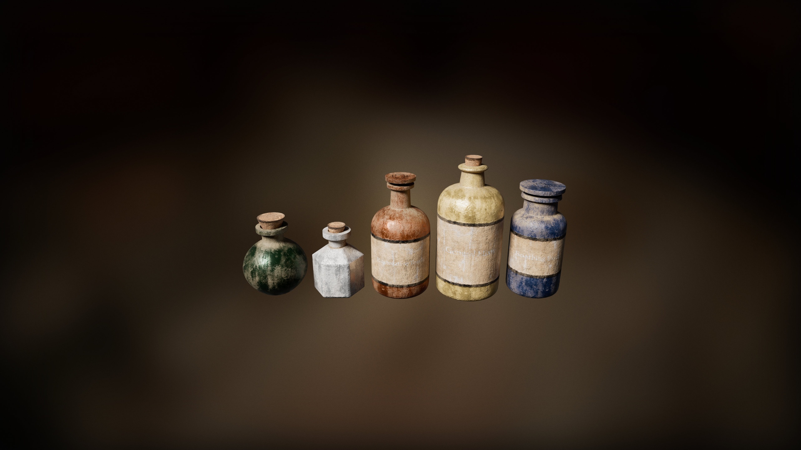 Media 1 for listing Apothecary Bottles