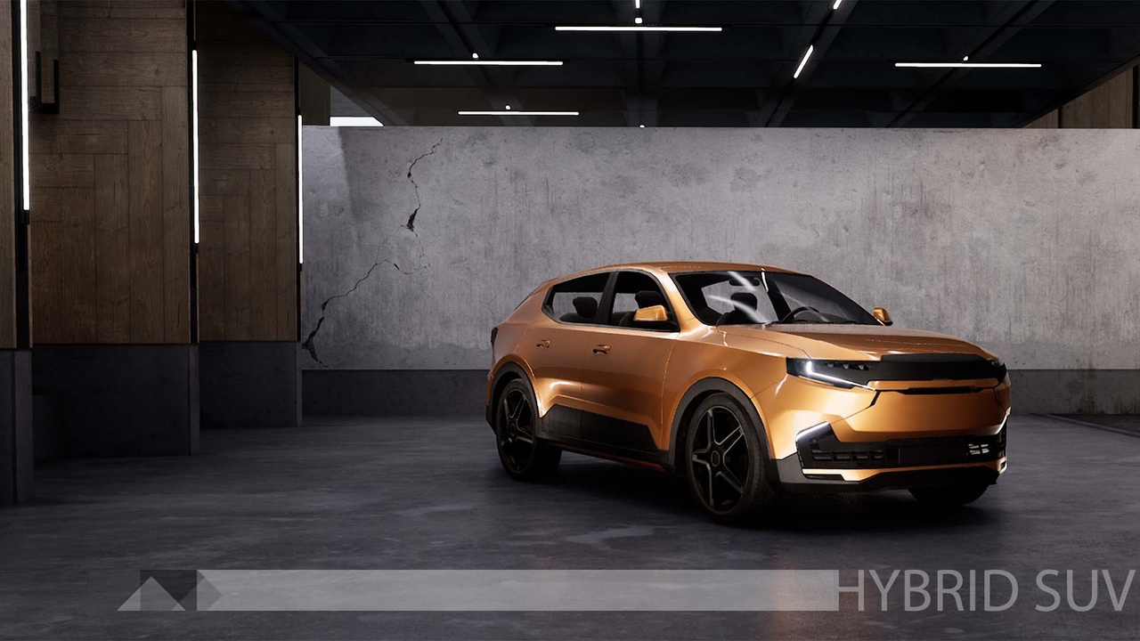 Medium 1 für Eintrag Car Asset Hybrid SUV
