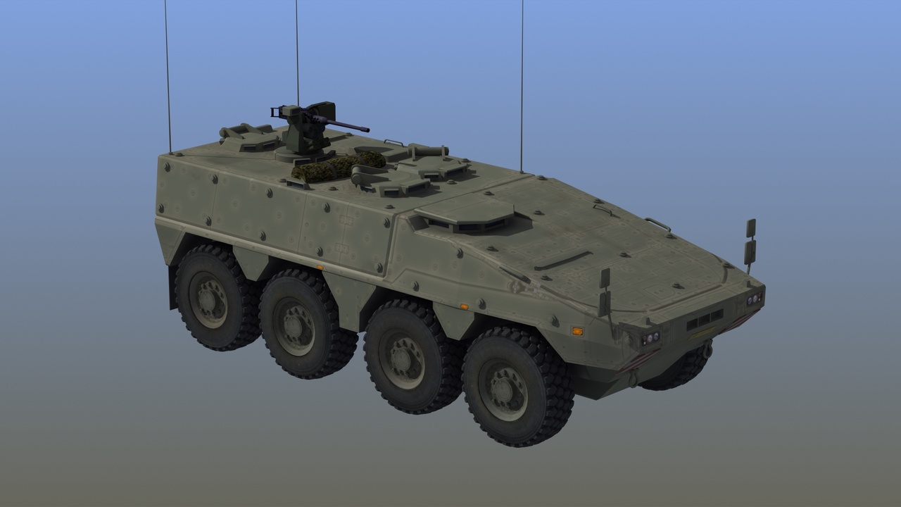 Media 1 for listing Boxer Mechanized Infantry Vehicle MIV Game Ready 3D Model