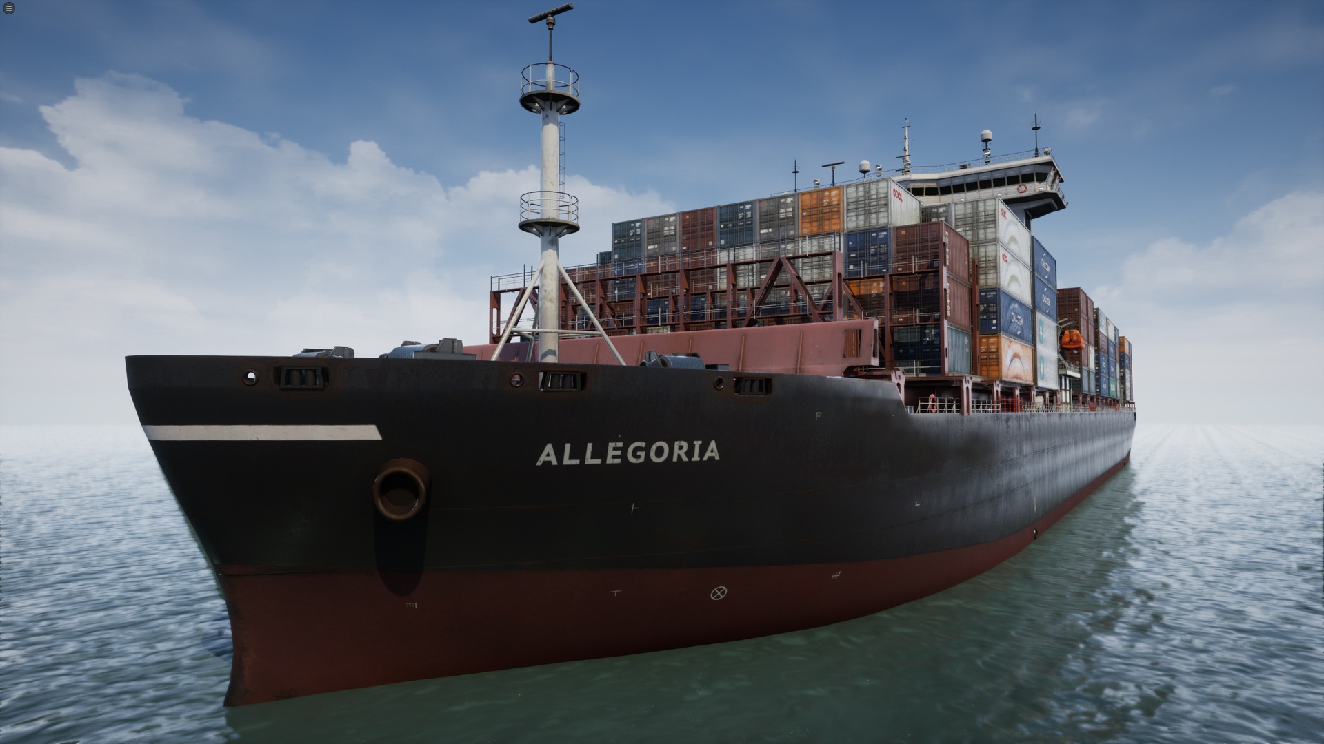 Media 1 for listing Cargo Ship - Crane Barge - Tug Ship - Pack - low poly 3D models