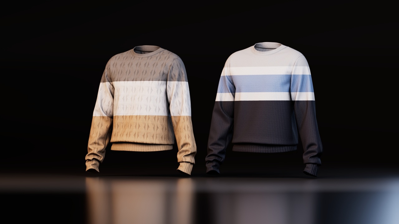 Media 1 for listing Stylized Knit Sweater Pack