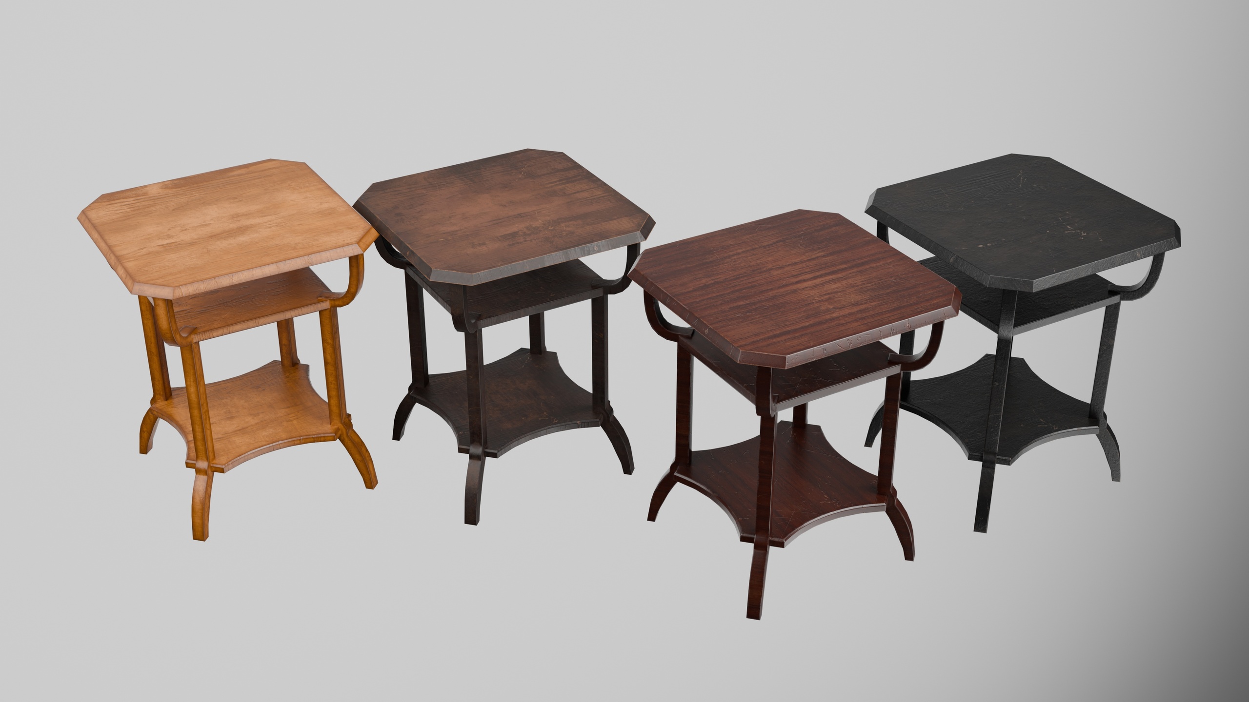 Media 1 for listing Victorian Bentwood Table 4 Textures