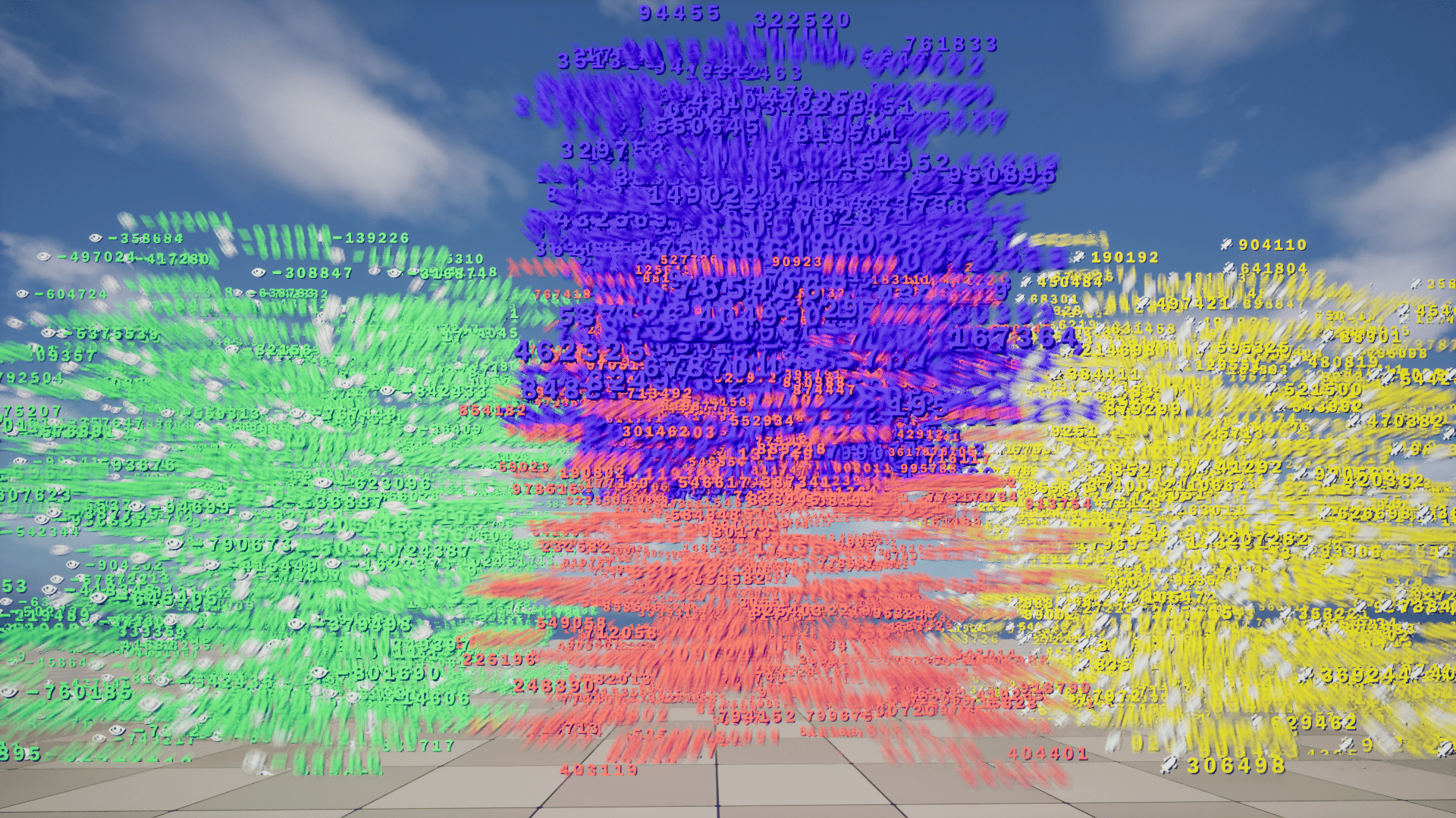 Niagara Damage Text | Fab