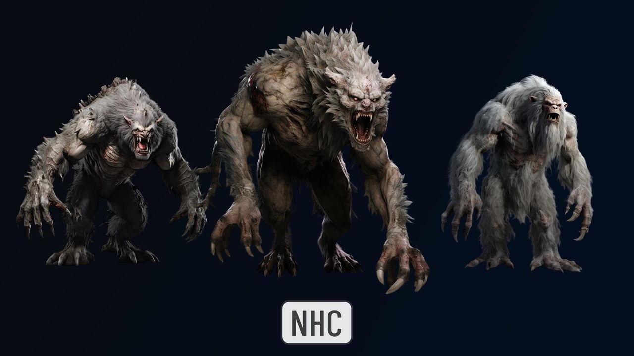 Media 1 for listing NHC - Mythological Monsters