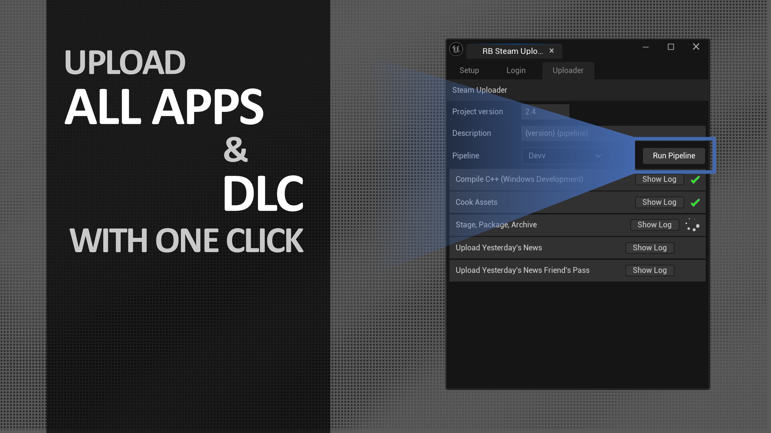 Media 1 for listing Steam DLC Uploader