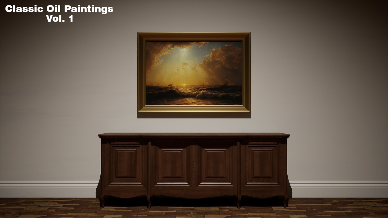 Media 1 for listing Classic Oil Paintings Vol. 1
