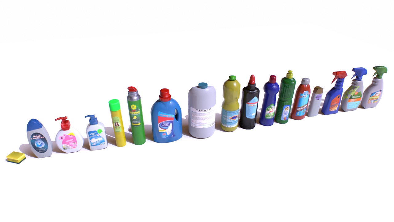 الوسائط 1 للقائمة Cleaning Products