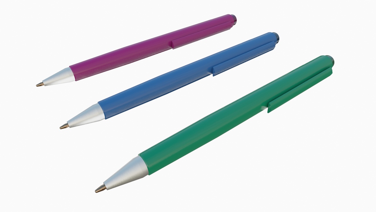 Media 1 for listing Ballpoint Pen 3D Model