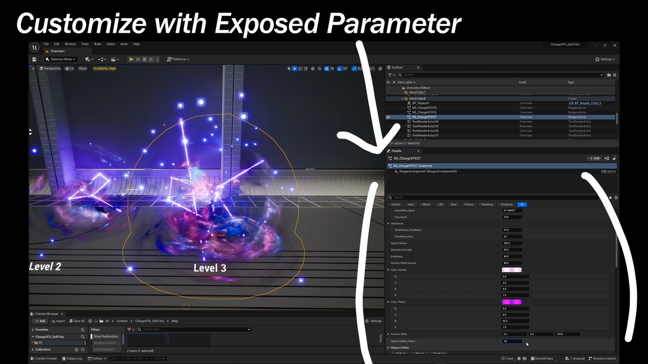 Media 1 for listing Elemental Charging VFX