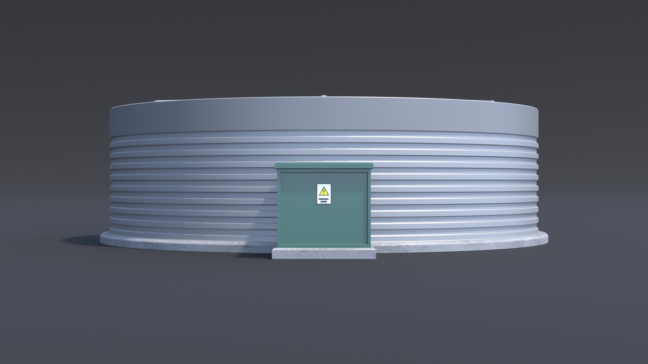Media 1 for listing 240,000L Bolted Steel Water Tank – Substation & Renewable Energy