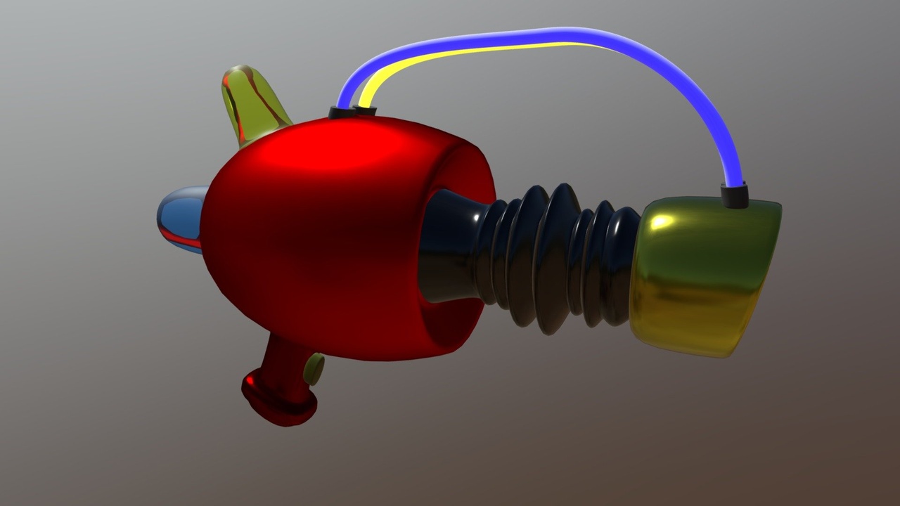 Media 1 for listing Alien Gun cartoon