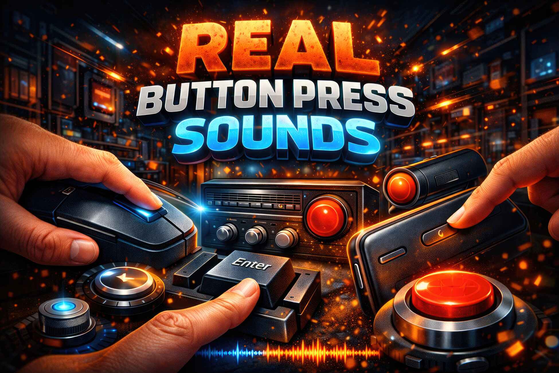 Real Button Press Sounds | Fab