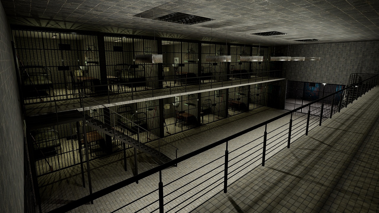 Media 1 for listing The Darkcell Prison: Silent Wards – 24-Cell, 2-Storey Facility