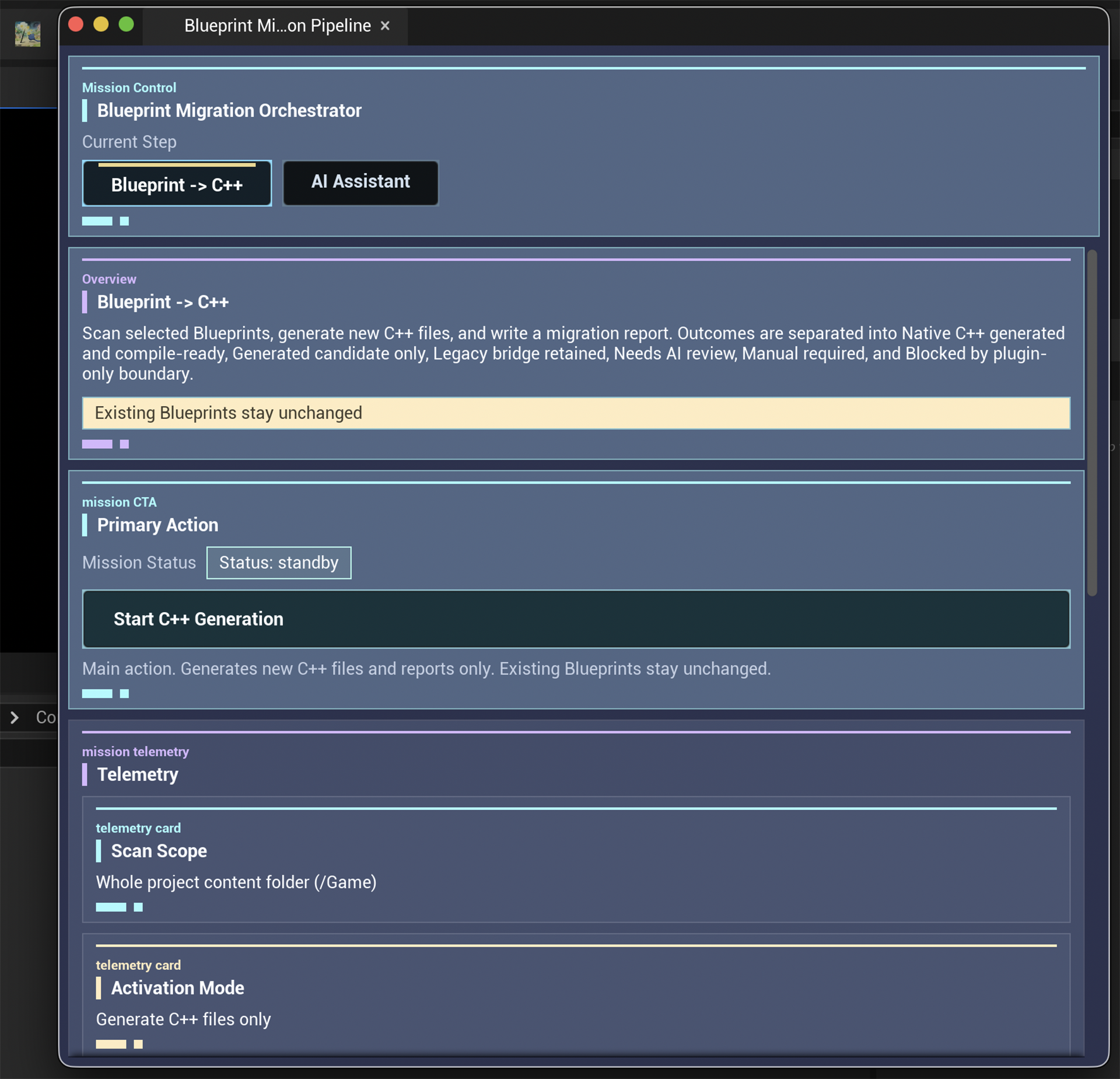 Blueprint Migration Orchestrator | Fab