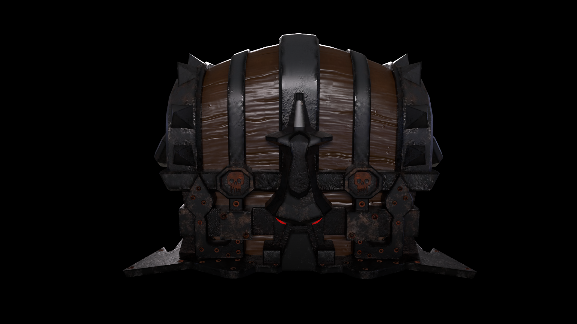 Stylized Chest - Game Ready - Low poly PBR 3D Model | Fab