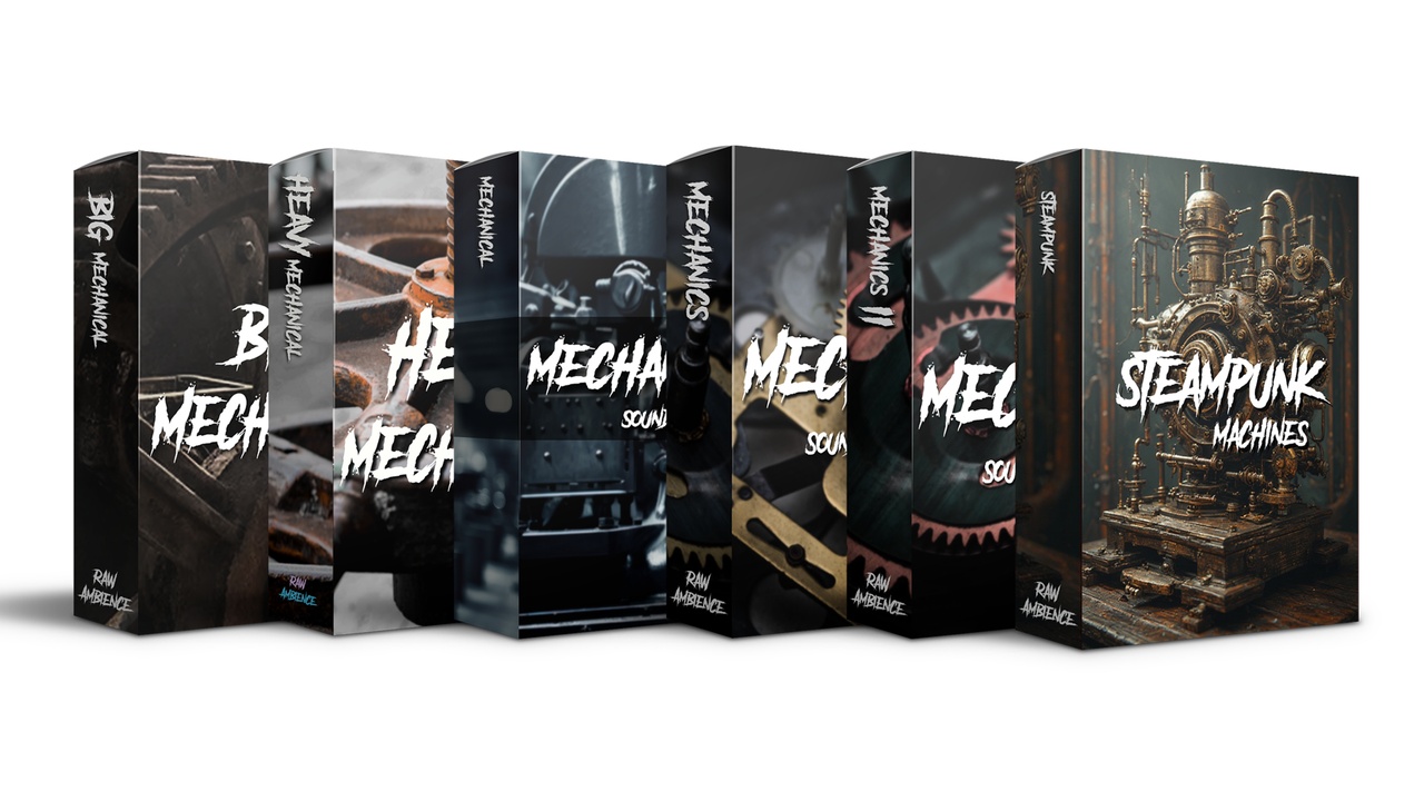 Media 1 for listing Ultimate Mechanical Sound Effects Bundle