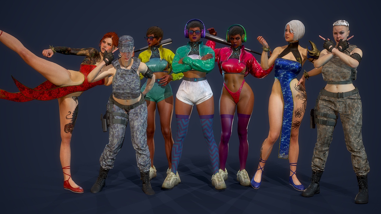Media 1 for listing Fighting Girls Super Pack