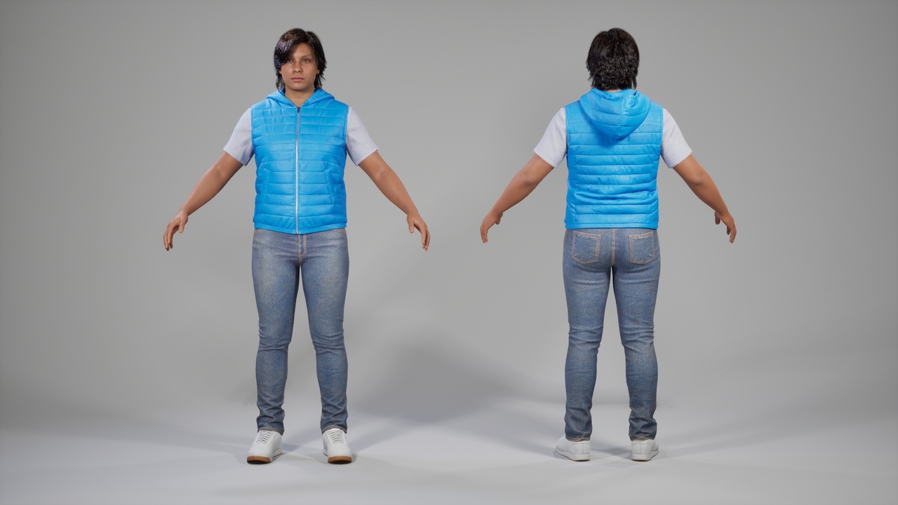 Media 1 for listing MetaHuman Streetwear Outfit