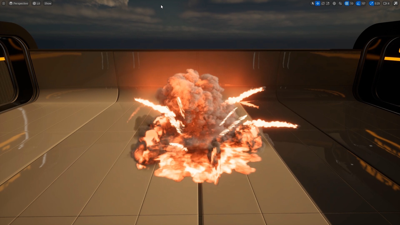 Media 1 for listing Explosion & Smoke (6Point light)