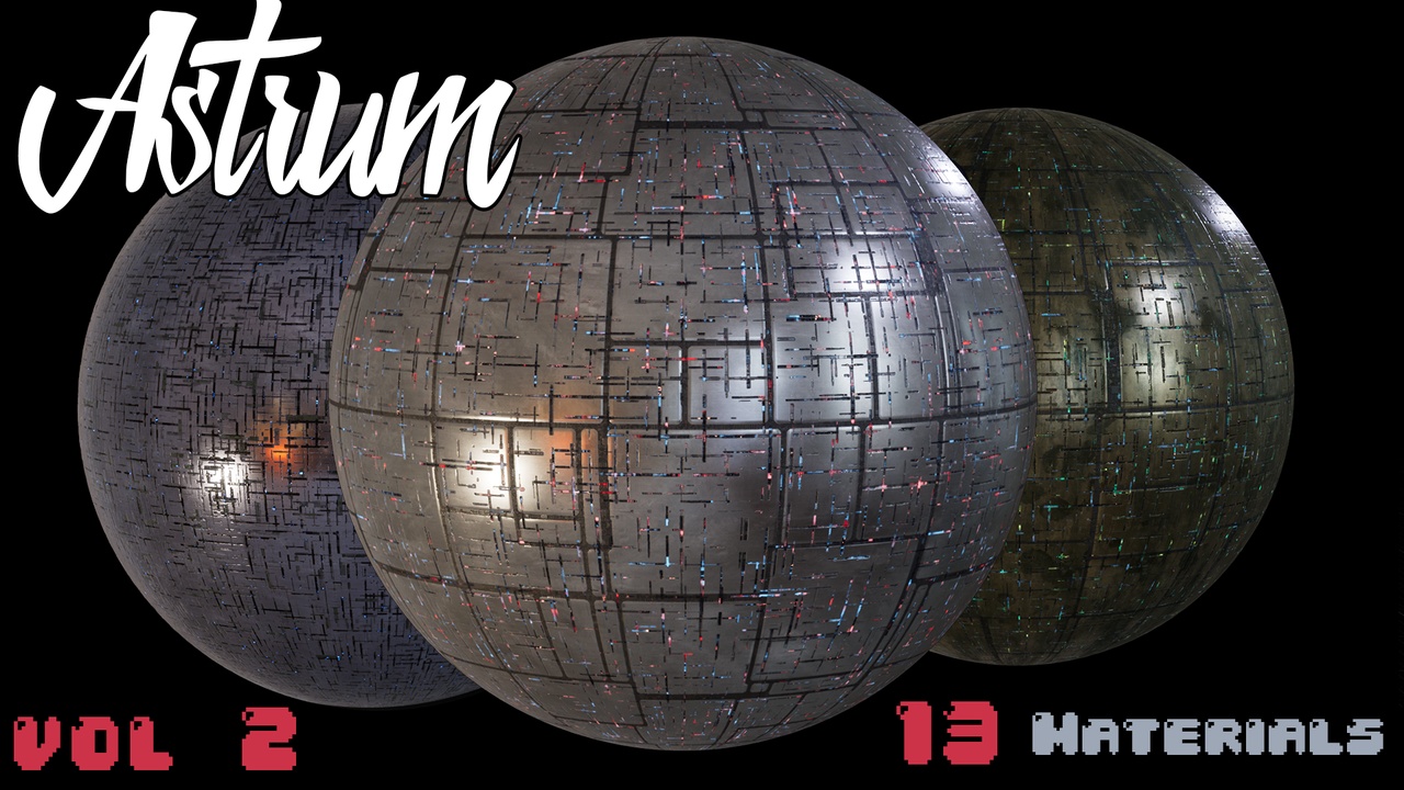 Media 1 for listing Astrum  2 - Materials Pack