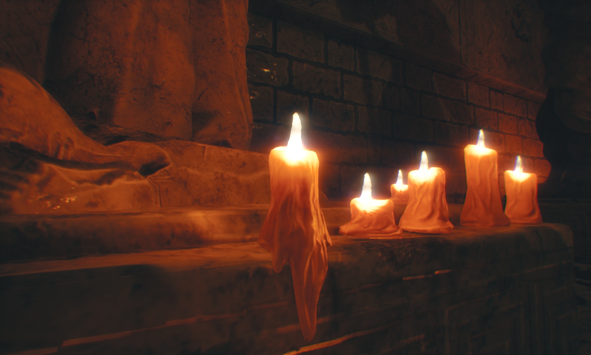 Media 1 for listing Dripping candles