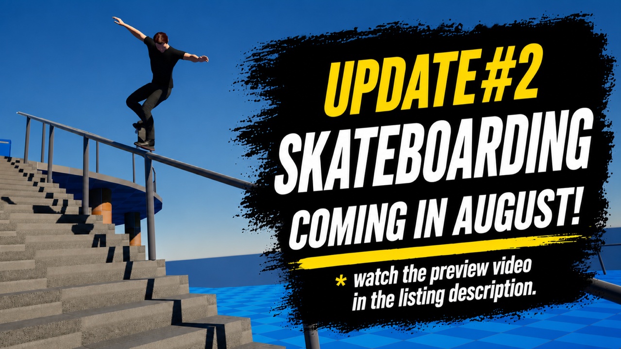 Media 1 for listing Epic Grinding & Skating Framework - Extreme Sports Gameplay System