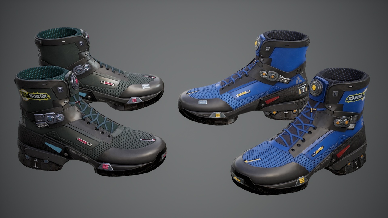 Media 1 for listing Sci-Fi Sneakers p02